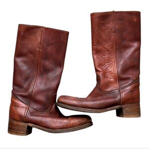Frye Brown Leather Boots